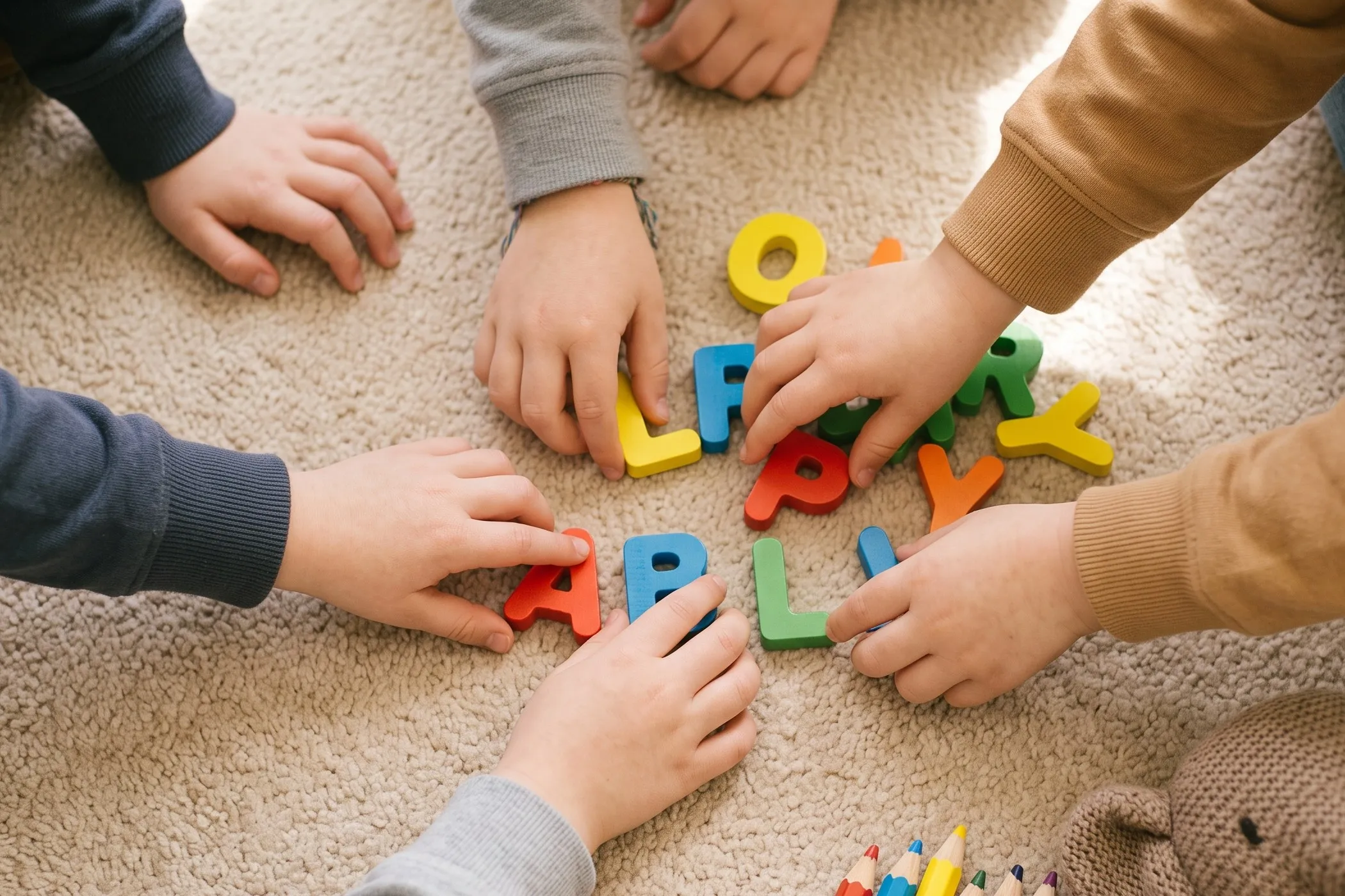 Clase de Inglés para chiquitines en Alalpardo